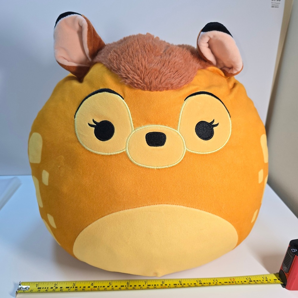 Disney Bambi Squishmallow 14" Plush Deer Stuffed Animal Large Cute Soft Kellytoy - Picture 11 of 14